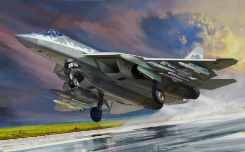 Model plastikowy Sukhoi SU-57 Zvezda