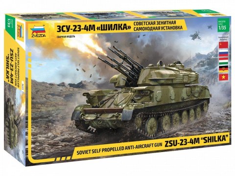 Model plastikowy ZSU-23-4M Shilka Zvezda
