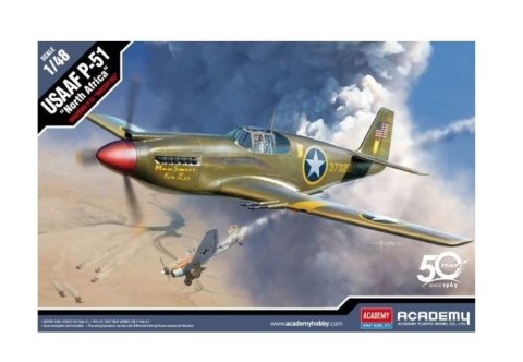 Model plastikowy USAAF P-51 North Africa Academy