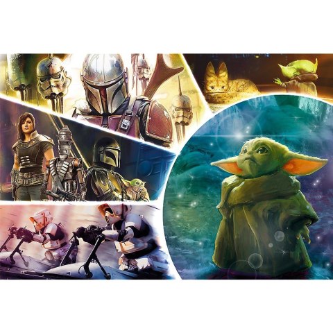 Puzzle 100 elementów Baby Yoda Star Wars Trefl