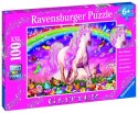 Puzzle 100 elementów Jednorożec Ravensburger Polska