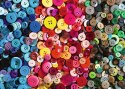 Puzzle 1000 elementów Challange, Kolorowe guziki Ravensburger Polska
