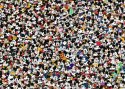 Puzzle 1000 elementów Challange Myszka Miki Ravensburger Polska
