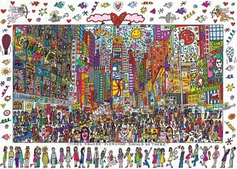 Puzzle 1000 elementów James Rizzi Ravensburger Polska