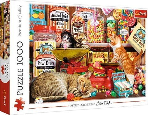 Puzzle 1000 elementów Kocie słodkości Trefl