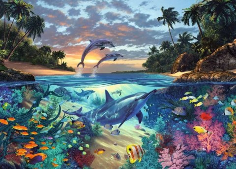 Puzzle 1000 elementów Koralowa zatoka Ravensburger Polska