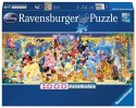 Puzzle 1000 elementów Panorama Postacie Disneya Ravensburger Polska