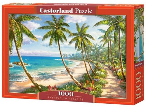 Puzzle 1000 elementów Ścieżka do raju Castor