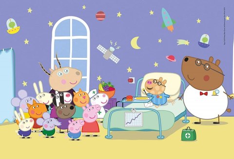 Puzzle 104 elementy Maxi Świnka Peppa Clementoni