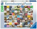 Puzzle 1500 elementów 99 rowerów Ravensburger Polska