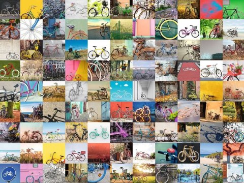 Puzzle 1500 elementów 99 rowerów Ravensburger Polska
