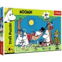 Puzzle 24 elementy Radosny dzień Muminków puzzle Trefl
