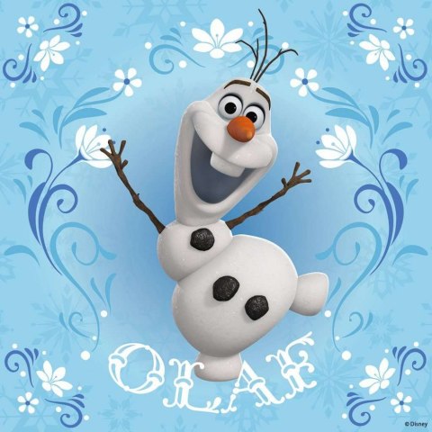 Puzzle 3x49 elementów Kraina Lodu Elsa Anna i Olaf Ravensburger Polska