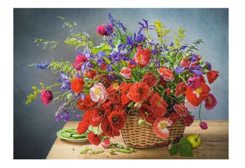 Puzzle 500 elementów Bouquet with Poppies Castor