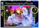 Puzzle 500 elementów Jednorożce nad rzeką Ravensburger Polska