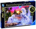 Puzzle 500 elementów Jednorożce nad rzeką Ravensburger Polska