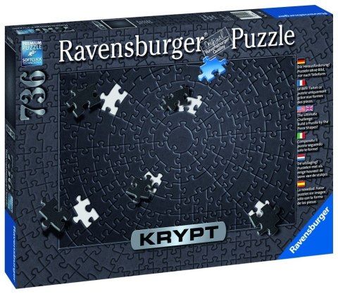 Puzzle 736 elementów Krypt Czarne Ravensburger Polska