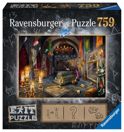 Puzzle EXIT 759 elementów Zamek Wampira Ravensburger Polska