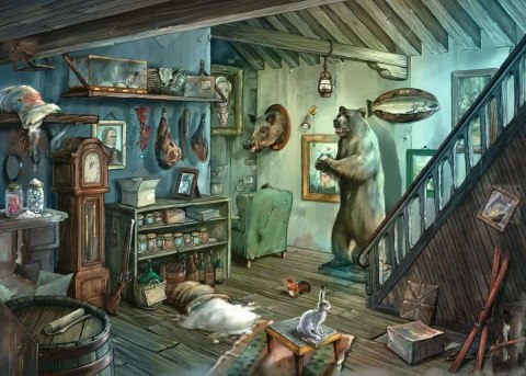 Puzzle EXIT Piwnica grozy 759 elementów Ravensburger Polska