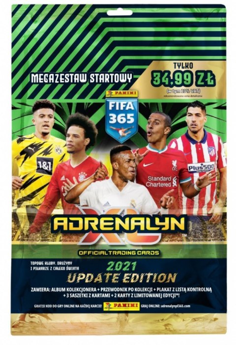 Karty FIFA 365 2021 update Megastarter Panini Kolekcja