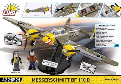 Klocki 422 elementy Messerschmitt Bf 110D Cobi Klocki