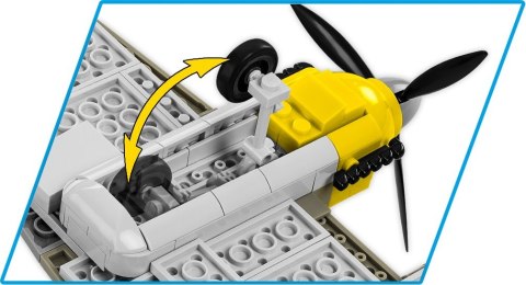 Klocki 422 elementy Messerschmitt Bf 110D Cobi Klocki