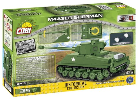 M4A3E8 Sherman Cobi Klocki
