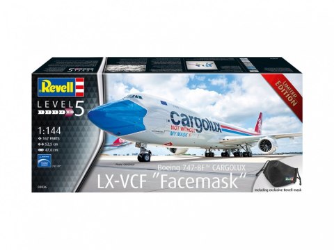 Model plastikowy Boeing 747-8F Cargolux Revell