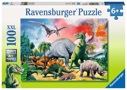 Puzzle 100 elementów Dinozaury Ravensburger Polska