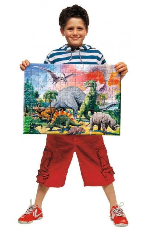 Puzzle 100 elementów Dinozaury Ravensburger Polska