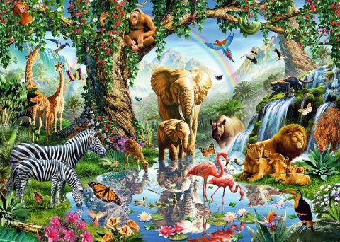 Puzzle 1000 elementów Przygoda w dżungli Ravensburger Polska