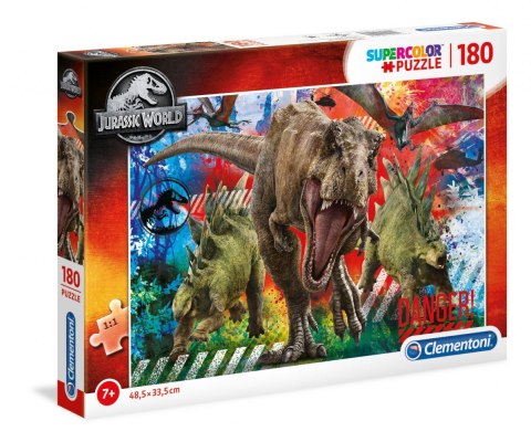 Puzzle 180 elementów Jurassic World Clementoni
