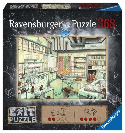 Puzzle 368 elementów Exit Laboratorium Ravensburger Polska
