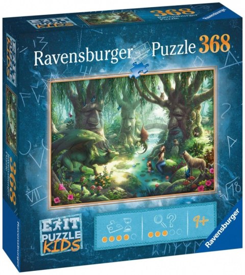 Puzzle 368 elementów Exit Magiczny las Ravensburger Polska