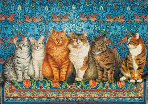 Puzzle 500 elementów Cat Aristocracy Castor