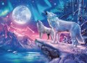 Puzzle 500 elementów Wilk w zorzy polarnej Ravensburger Polska