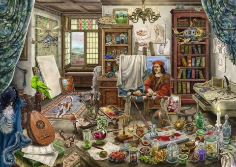 Puzzle Exit 759 elementów Studio artysty Ravensburger Polska