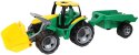 Traktor z przyczepą i łyżką 108 cm Luzem w kartonie Lena