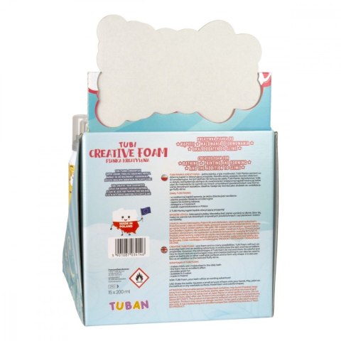 Pianki Tubi mix 200 ml Display 15 sztuk TUBAN