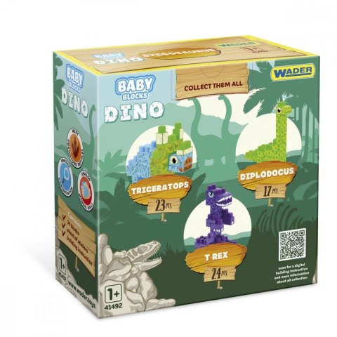 Baby Blocks Dino klocki T-Rex Wader