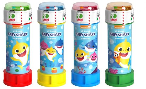 Bańki 60 ml Baby Shark display 36 sztuk Brimarex