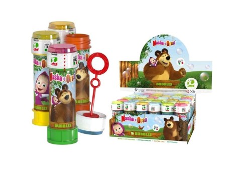Bańki 60 ml - Masza i Niedźwiedź display 36 sztuk Brimarex