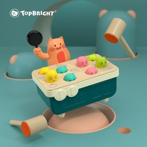 Gra szybkie uderzenie - Kotek i myszka Top Bright Brimarex