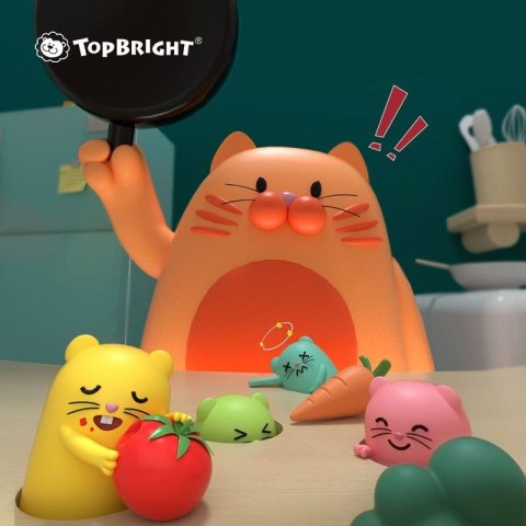 Gra szybkie uderzenie - Kotek i myszka Top Bright Brimarex