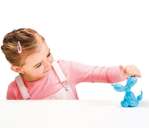 Interaktywny balonikowy Piesek Squeakee Minis Cobi