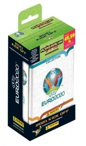 Karty UEFA Euro 2021 Puszka kolekcjonera Panini Kolekcja