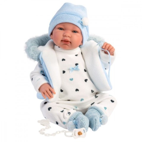 Lalka Bobas płaczący Tino 44 cm Llorens