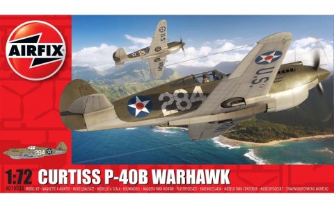 Model plastikowy Curtiss P-40B Warhawk Airfix