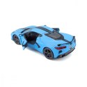 Model metalowy Chevrolet Corvette coupe 2020 niebieski Maisto