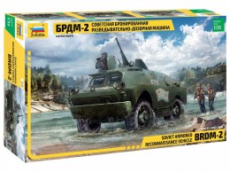 Model plastikowy BRDM-2 Soviet armored reconnaissance Zvezda
